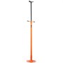 orange VEVOR underhoist support stand with adjustable height and sturdy base.