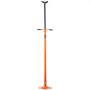 VEVOR underhoist support stand in bright orange with adjustable height and sturdy base.