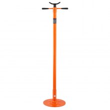VEVOR Underhoist Support Stand, 3/4 Ton Capacity Under Hoist Jack Stand, Lifting from 52.8" to 76", Bearing Mounted Spin Handle Pole Jack, Self-Locking Threaded Screw, Support Vehicle Components