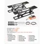 VEVOR Portable Car Lift, 2 Ton Capacity, Heavy Duty Quick Lift with 650 mm Max Height, Pneumatic Pump, Wheels, 4 Rubber Pads & 4 Lifting Columns for Cars, Compact SUVs, Mini Trucks, Garage or Shop