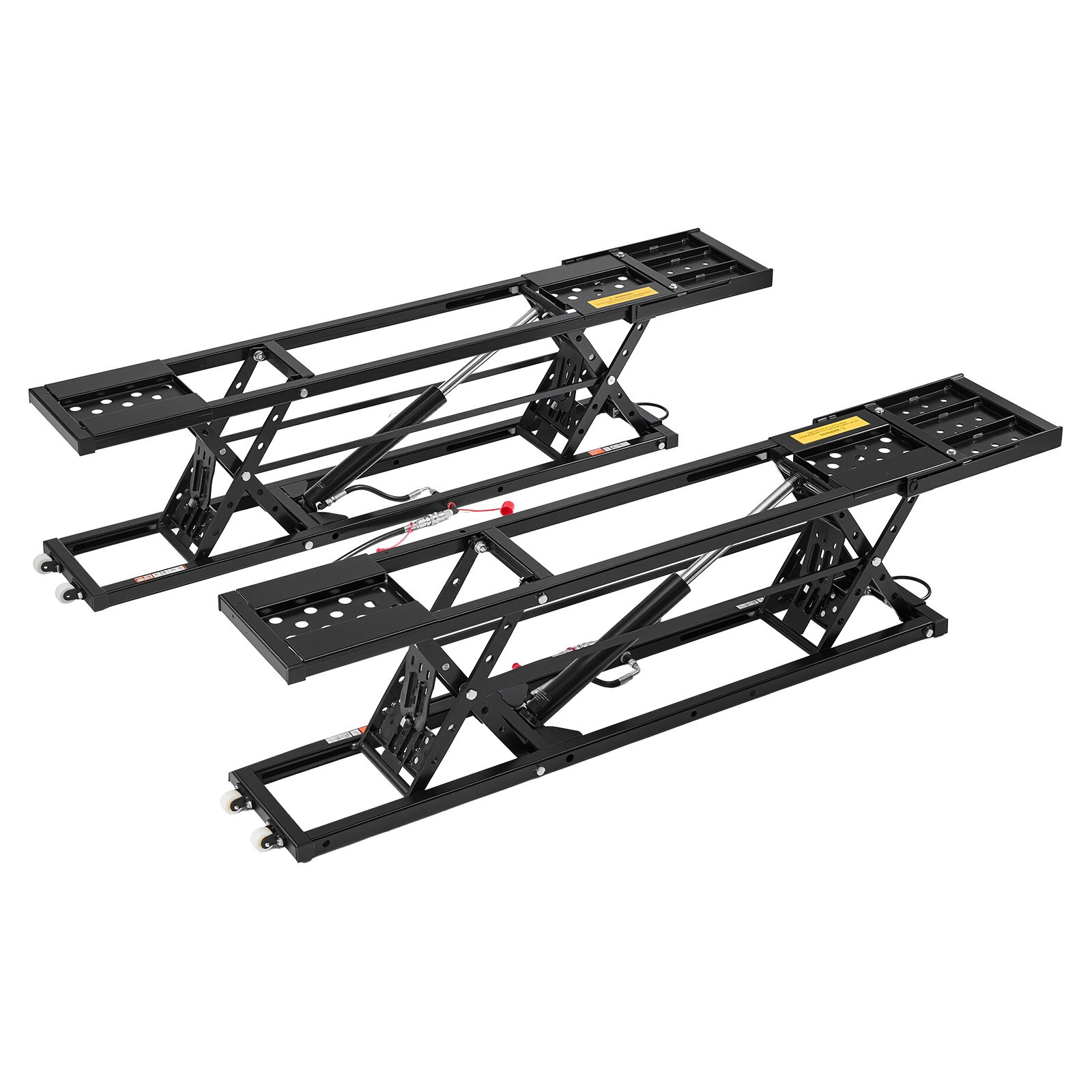 VEVOR Portable Car Lift, 2 Ton Capacity, Heavy Duty Quick Lift with 650 mm Max Height, Pneumatic Pump, Wheels, 4 Rubber Pads & 4 Lifting Columns for Cars, Compact SUVs, Mini Trucks, Garage or Shop