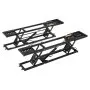 VEVOR Portable Car Lift, 3 Ton Capacity, Heavy Duty Steel Truck Lift with 680 mm Max Height, Pneumatic Pump, Wheels, 4 Rubber Pads & 4 Lifting Columns for Cars, SUVs, Trucks, Home Garage or Shop Use