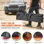 VEVOR 10 TON Traction Boards with PP Material, Recovery Boards for Off-road Vehicles/Cars/Pickups/SUVs/RVs, Pair Tire Traction Mats on Snow, Sand, Mud and Loose Terrain, Storage Bag, Long, Red
