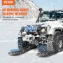 VEVOR 2ST Dragbrädor med PP för Mud Snow Sand Storage Bag Lång Svart