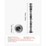 VEVOR Engine Camshaft, 05184377AF 05184377AH 5184377AD 5184377AE 5184377AF 5184377AG Cam Replacement, Work with 2011-2015 Jeep Grand Cherokee, 2011-2019 Dodge Journey, 3.6L V6