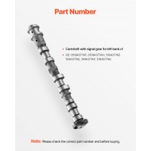 Engine Camshaft Fit 2011-2017 Chrysler 200 2011-2015 Jeep Grand Cherokee
