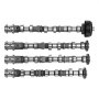 VEVOR - Juego de 4 árboles de levas para motor (05184378AF, 05184377AF, 05184379AF, 05184380A), compatible con Dodge Durango (2011-2015), Jeep Wrangler (2012-2016) y RAM Promaster (2014-2016), 3,6 L