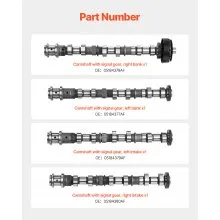 4Pcs Engine Camshaft Set 2011-2015 Dodge Durango 2011-2016 Chrysler 300