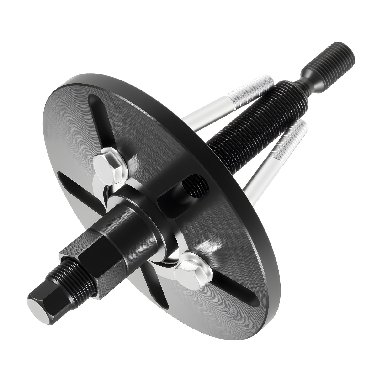 VEVOR Harmonic Balancer Puller Removal & Install Tool Kit, All-Steel Harmonic Balancer Installer Set Tool Kit for Removing and Installing of Balancers, Flywheels, Crankshaft Pulleys, Steering Wheels