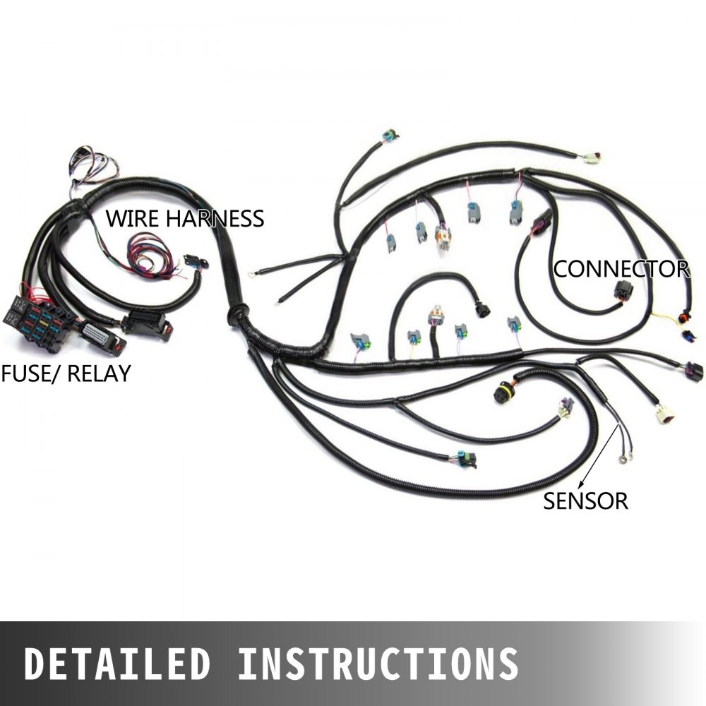 2008-2015 LS3 (6.2L) STANDALONE WIRING HARNESS W/6L80E