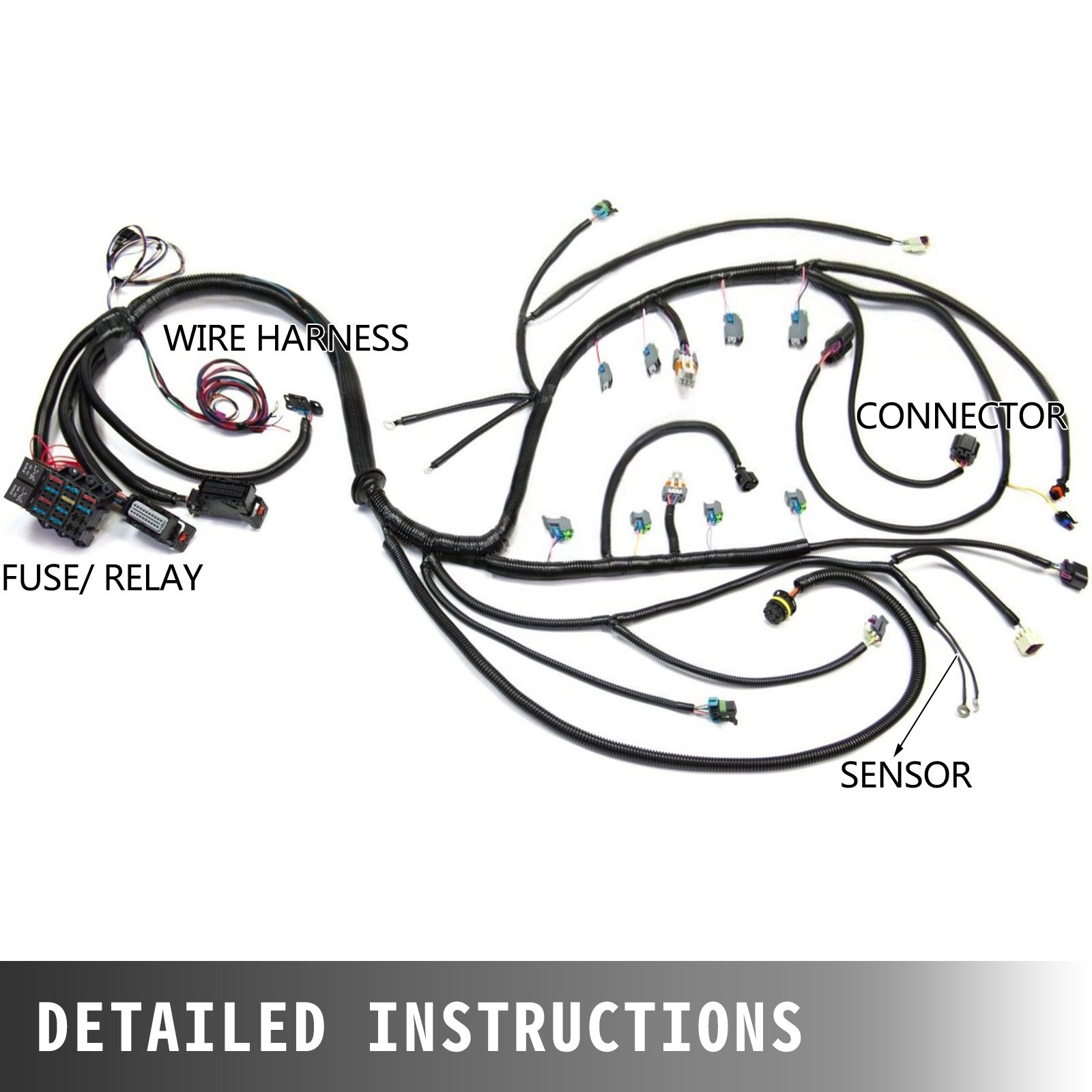 2008-2015 LS3 (6.2L) STANDALONE WIRING HARNESS W/6L80E