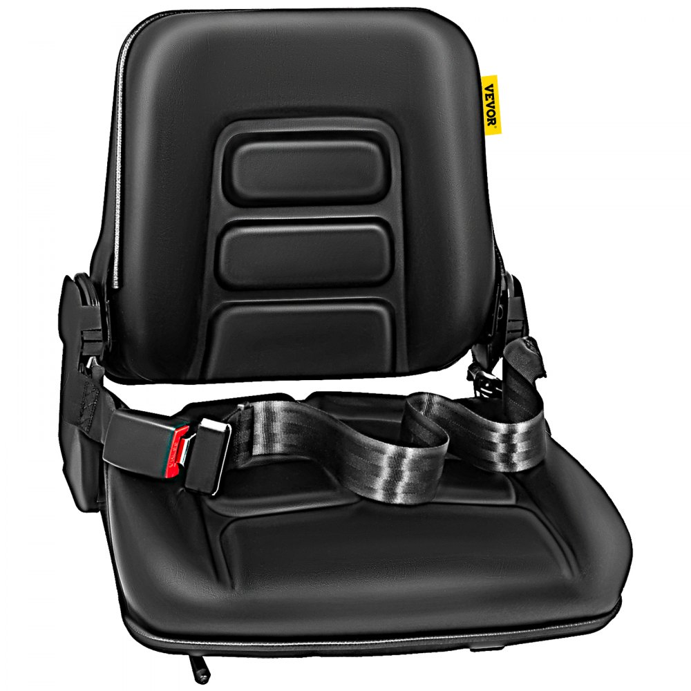 VEVOR – siège de chariot élévateur universel réglable avec ceinture de sécurité, siège à Suspension complète de remplacement pour siège mécanique lourd