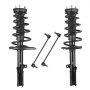 Rear Shock Absorber Strut Assembly 2Pcs Fit 2007-2011 Toyota Camry