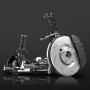 Conjunto de amortiguador delantero VEVOR, 2 piezas con resorte helicoidal, compatible con Honda CR-V 2007-2014, puntales de repuesto para automóvil, OE 272491/272492