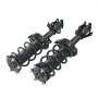 Conjunto de amortiguador delantero VEVOR, 2 piezas con resorte helicoidal, compatible con Honda CR-V 2007-2014, puntales de repuesto para automóvil, OE 272491/272492