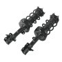 Conjunto de amortiguador delantero VEVOR, 2 piezas con resorte helicoidal, compatible con Honda CR-V 2007-2014, puntales de repuesto para automóvil, OE 272491/272492