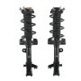 Conjunto de amortiguador delantero VEVOR, 2 piezas con resorte helicoidal, compatible con Honda CR-V 2007-2014, puntales de repuesto para automóvil, OE 272491/272492