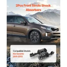 Front Shock Absorber Strut Assembly 2Pcs Fit 2011-2013 Kia Sorento