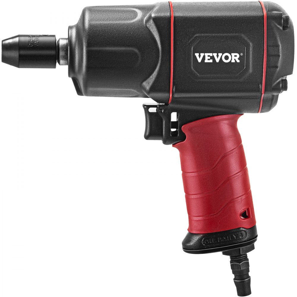 VEVOR 1/2" Pneumatic Air Impact Wrench Rattle Gun Air Tool Twin Hammer