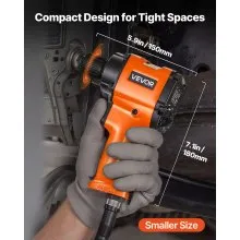 VEVOR Air Impact Wrench 1/2" Drive Pneumatic Impact Gun Up to 738ft-lbs 4-Speed
