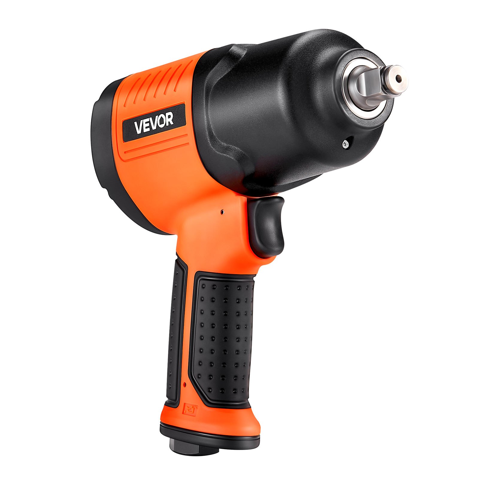 VEVOR Air Impact Wrench, 1/2" Drive Pneumatic Impact Wrench Up to 1490N.m Reverse Torque, 7500RPM 4-Speed Adjustable & Lightweight Pneumatic Gun for Auto Repairs and Maintenance