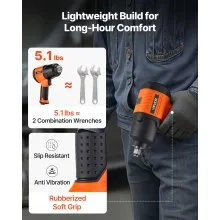 VEVOR Air Impact Wrench 1/2" Drive Pneumatic Impact Gun Up to 1100ft-lbs 4-Speed