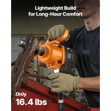 VEVOR 1-Inch Air Impact Wrench Twin Hammer Air Impact Gun Up to 1200 ft-lbs