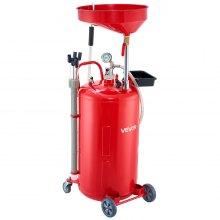 VEVOR Waste Oil Drain Tank 21 Gallon Air Operated Portable Oil Drainer