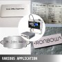 VEVOR Pneumatic Marking Machine 300W Electricity Marking Machine 130X50mm Desktop nameplate Marking Machine Maximum Carving Height 20mm for Code, Serial Number, Letter, Logo Engraving(110V,50MM/S)