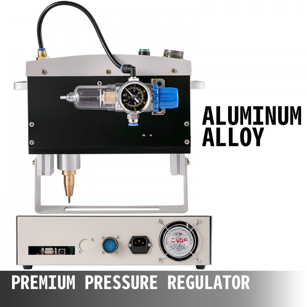 Nameplate Marking Machine Pneumatic Marking Machine 80x 20mm For Metal Marking