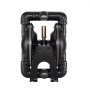 VEVOR Air Operated Double Diaphragm Pump, 132 L/min Max, Standard Inlet & Outlet Air Pneumatic Waste Oil Transfer Pump, Aluminum Alloy Body, Dual Diaphragms, for Diesel, Grease, Kerosene, Gasoline