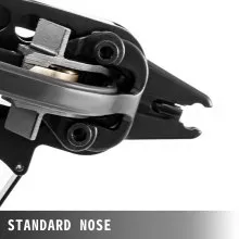 VEVOR Hog Ring Stapler SC760B, Pneumatic Hog Ring Plier 12.5mm, C Ring Pneumatic Gun 16 Gauge, Pneumatic Plier Stapler 3.2mm Closure Diameter, Pneumatic Hog Ring Gun for Mattress