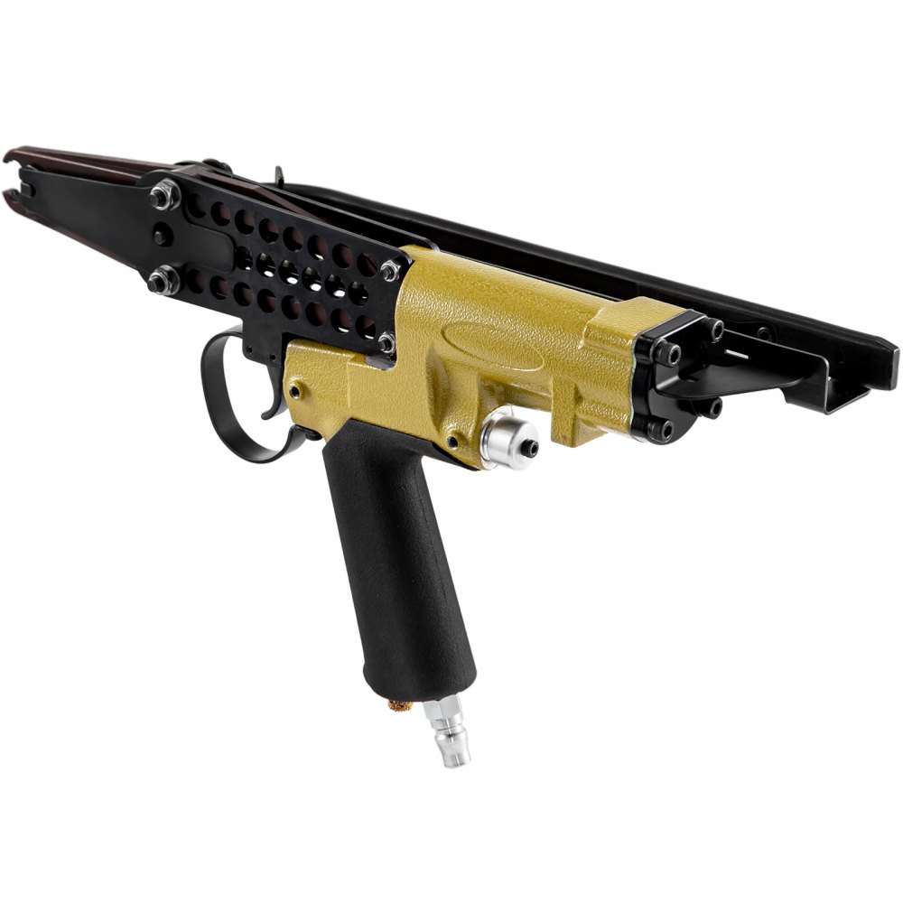 Hog Ring Stapler SC77XE Pneumatic Hog Ring Plier 1/4'' NPT C Ring Gun Mattress