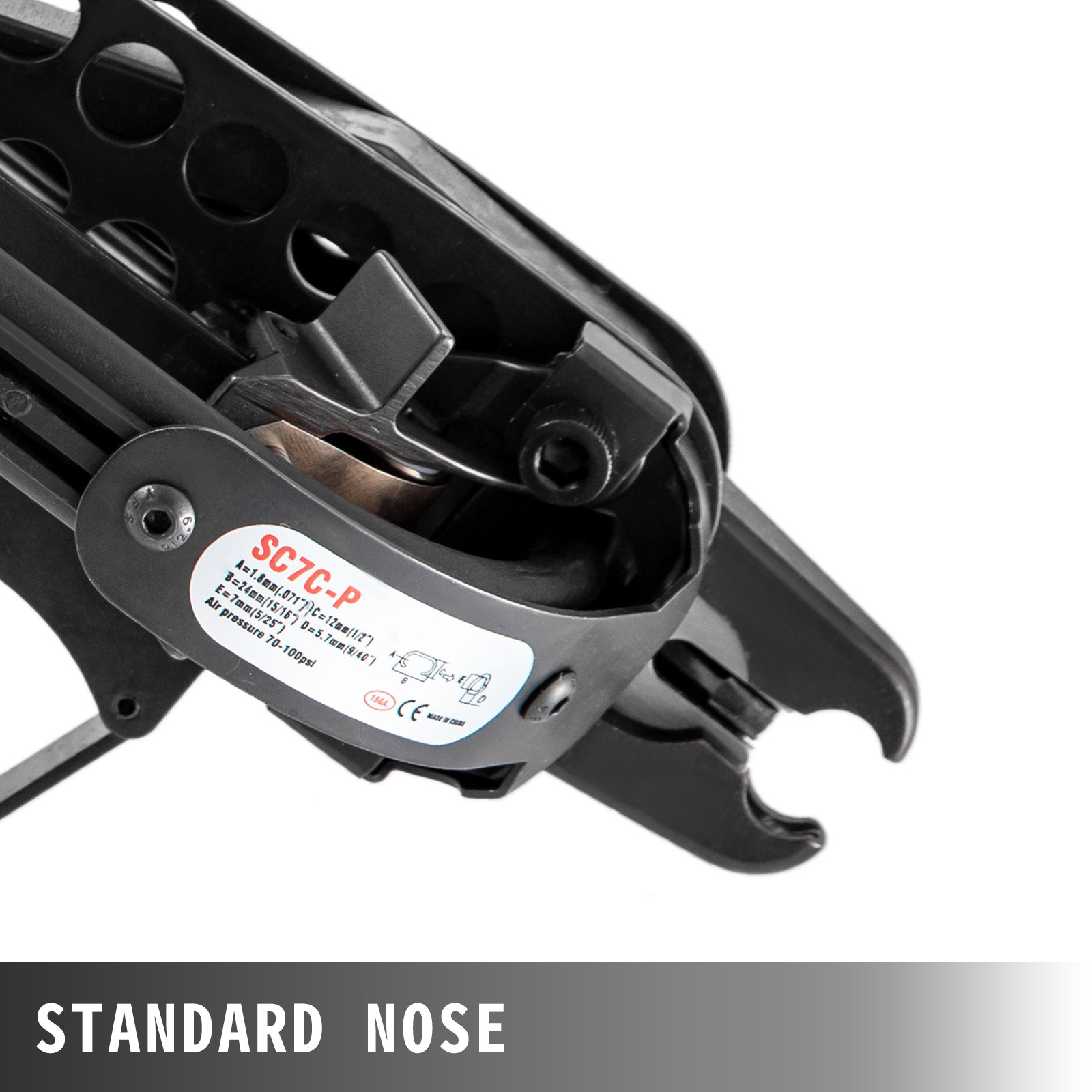 Hog Ring Stapler SC7C-P Pneumatic Hog Ring Plier C Ring Gun Strapping Mattress