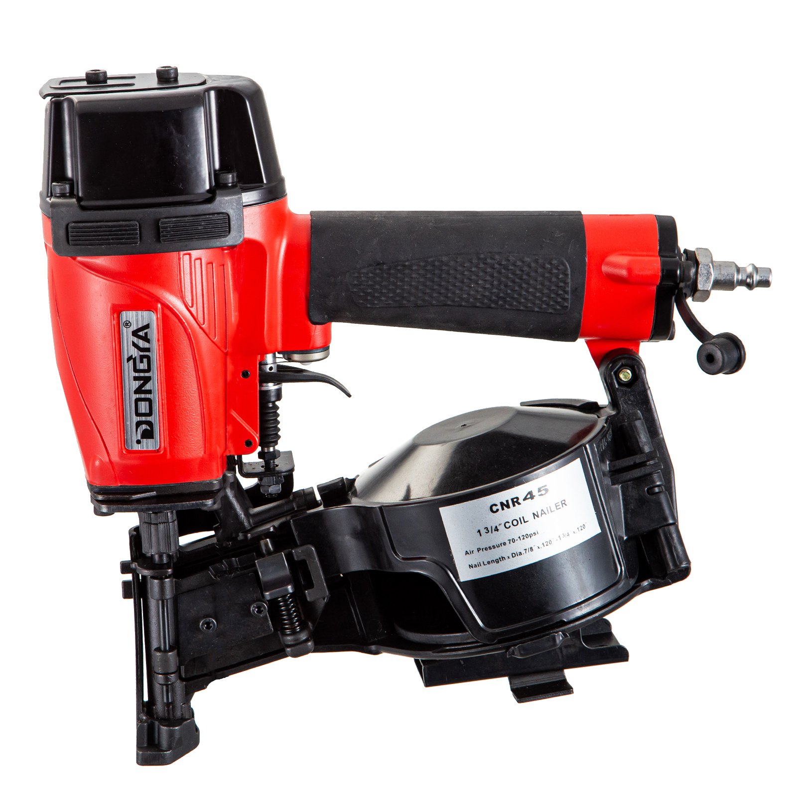 Coil Nail Gun Nailer 22-45 mm Air Tool Decking Fencing Framing Industrial CNR45