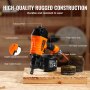 VEVOR CN65 Coil Siding Nailer 32mm to 63mm 15 Degree Pneumatic Nail Gun