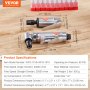 VEVOR Air Die Grinder Kit Right Angle Grinder & Die Grinder Combo for Grinding