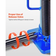 VEVOR Air Hydraulic Bottle Jack, 20 Ton (44092 lbs) Capacity, 10.2-19.5 Inch Lifting Range, Pneumatic/Manual Heavy Duty Welded Bottle Jack with Pump for Car, Pickup, Truck, RV, SUV, Auto Repair, Blue