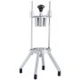 VEVOR 8-Section Commercial Easy Wedger Stainless Steel Blade Fruit Lime Slicer, Lemon Cutter 8 Wedges for Bar Restaurant
