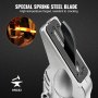 VEVOR Board Cutter Drill Attachment, Board Shears Attachment with 360 Degree Pivoting Head, for Cutting Max. 0.5" Fiber Cement and 0.47" Plasterboard, Applicable with Most 1500-3000RPM Electric Drill