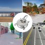 VEVOR surface cleaner on a ship deck, patio, street, and intersection.