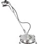 VEVOR pressure washer surface cleaner with stainless steel handle and black hose