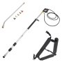 VEVOR Pressure Washer Wand Telescoping 18ft 4000psi W/ Belt 3/8" Quick Connector