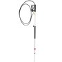 VEVOR telescoping pressure washer wand with hose and ergonomic grip for high-reach cleaning.