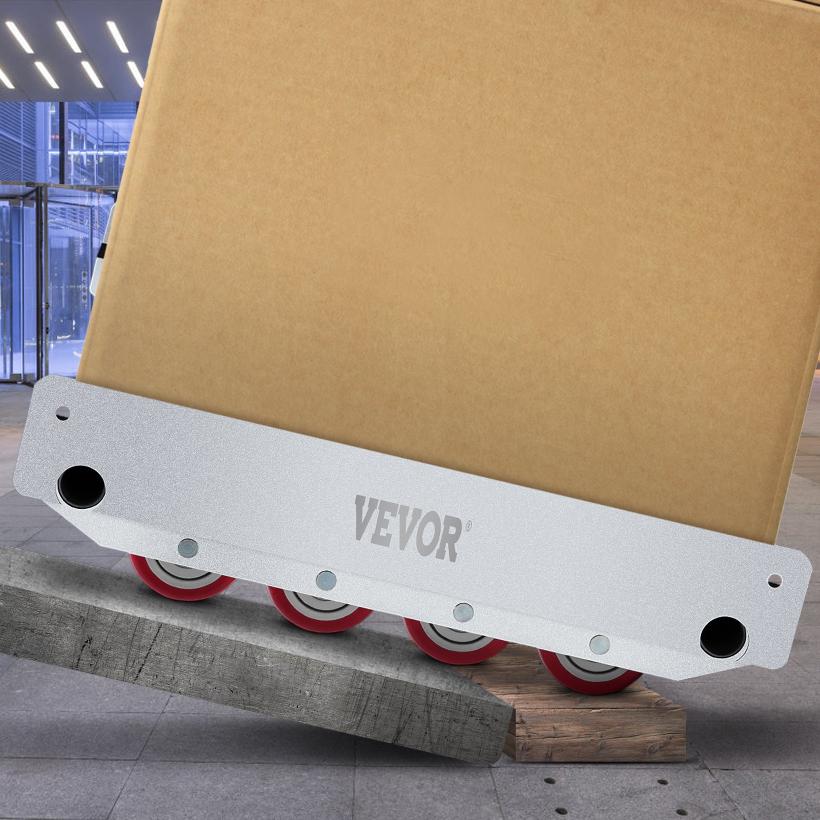 VEVOR Furniture Moving Dolly Heavy Duty Dolly 76 x 47 cm Dolly Mover 850 kg