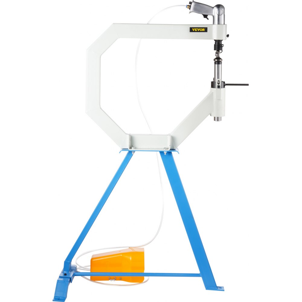 Vevor Pneumatic Planishing Hammer Foot Operation Airpress Tool With Steel Stand