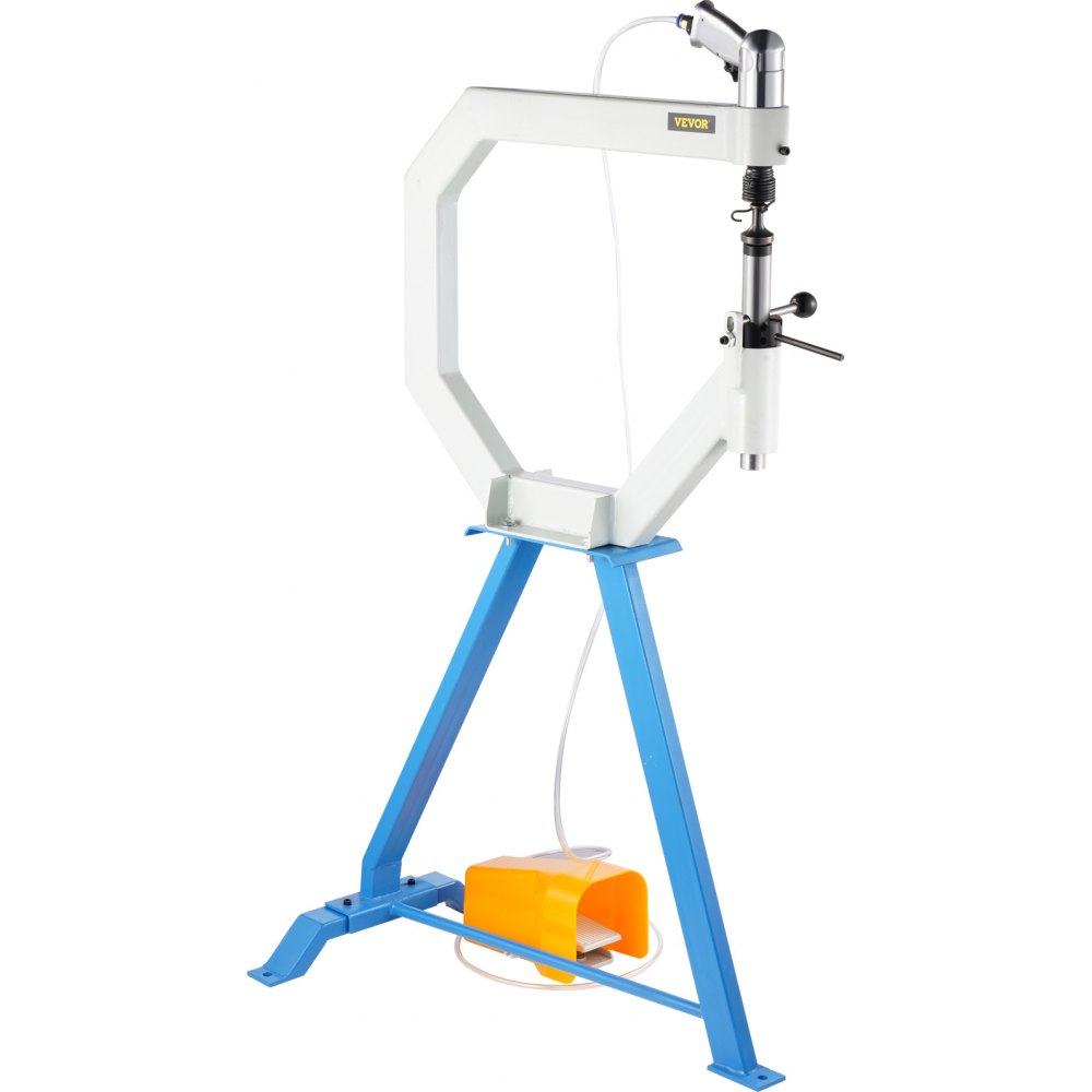 Vevor Pneumatic Planishing Hammer Foot Operation Airpress Tool With Steel Stand