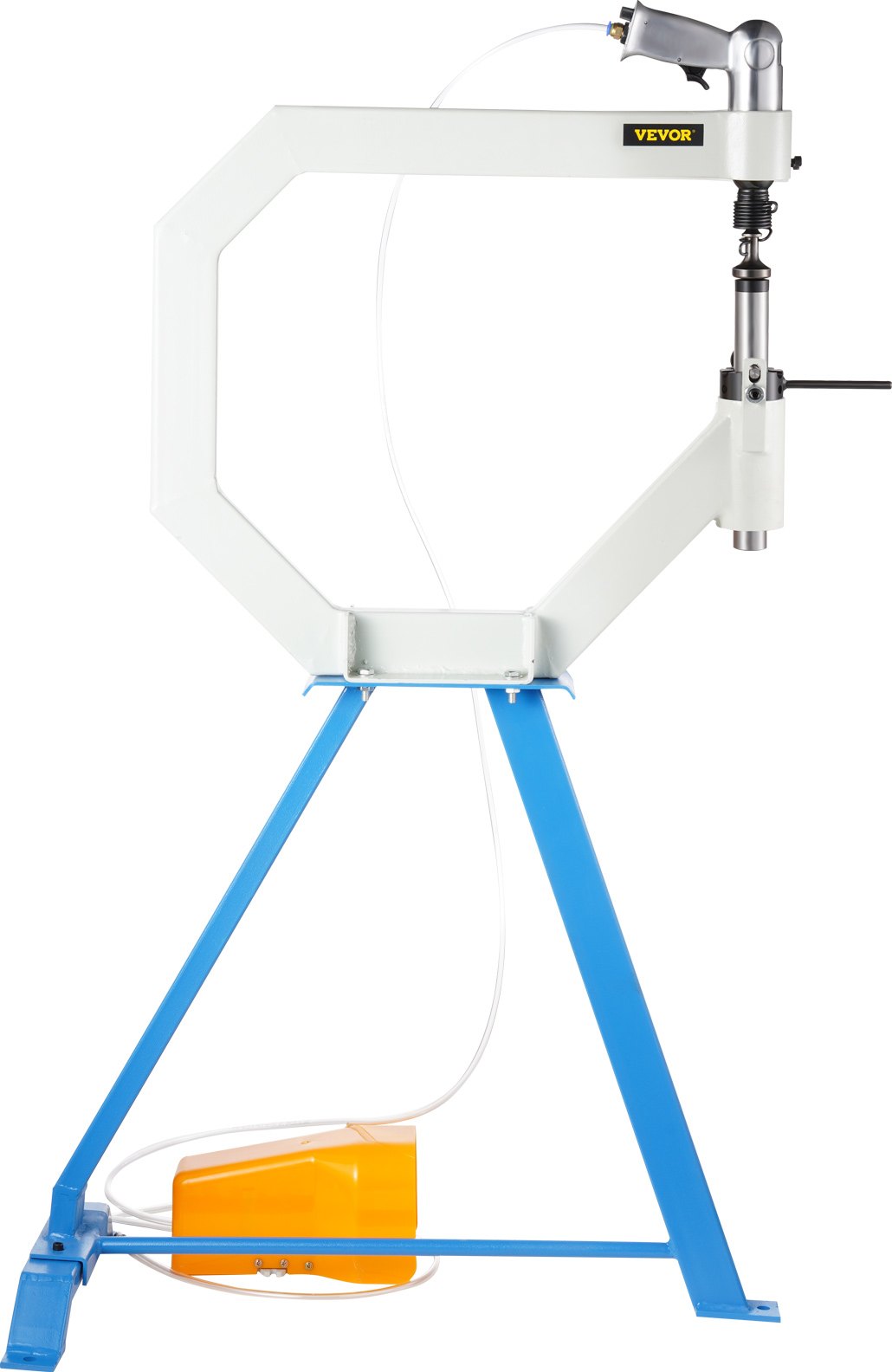 Vevor Pneumatic Planishing Hammer Foot Operation Airpress Tool With Steel Stand