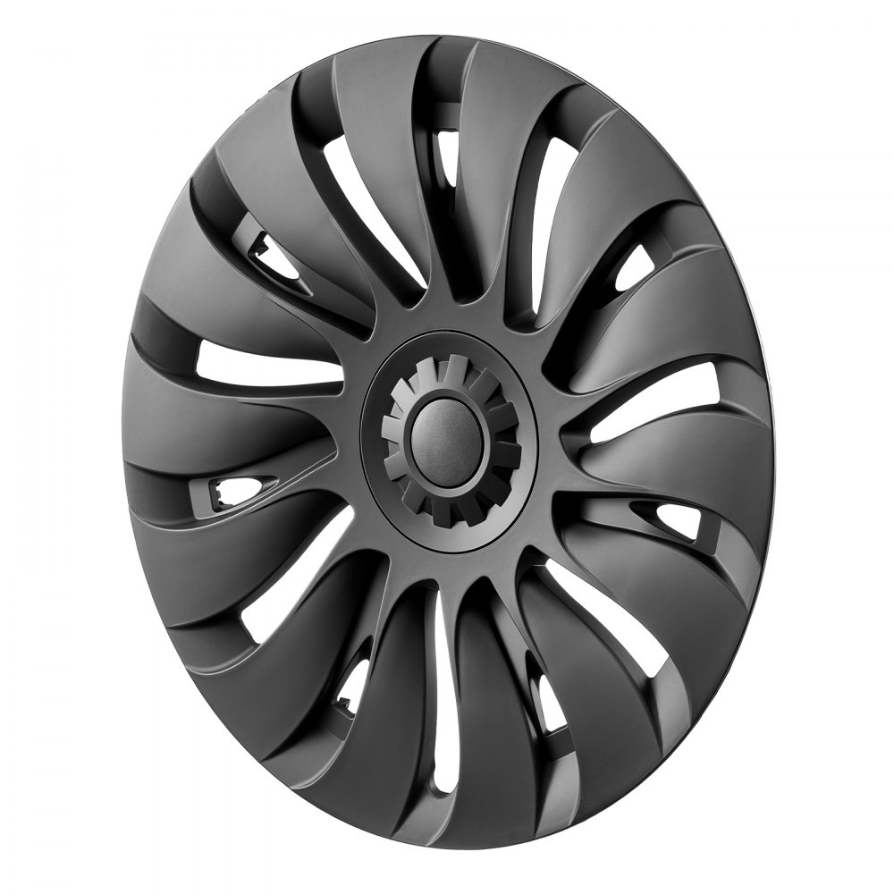 VEVOR Wheel Rim Cover Hubcaps, 19 in, 2020-2024 Model Y Fully Fit Hubcap with Snap, Guard Tape & Valve Nozzle Hole, ABS & PC Hubcap with High Rigidity & Less Wind Drag, Fits for All Weather Use