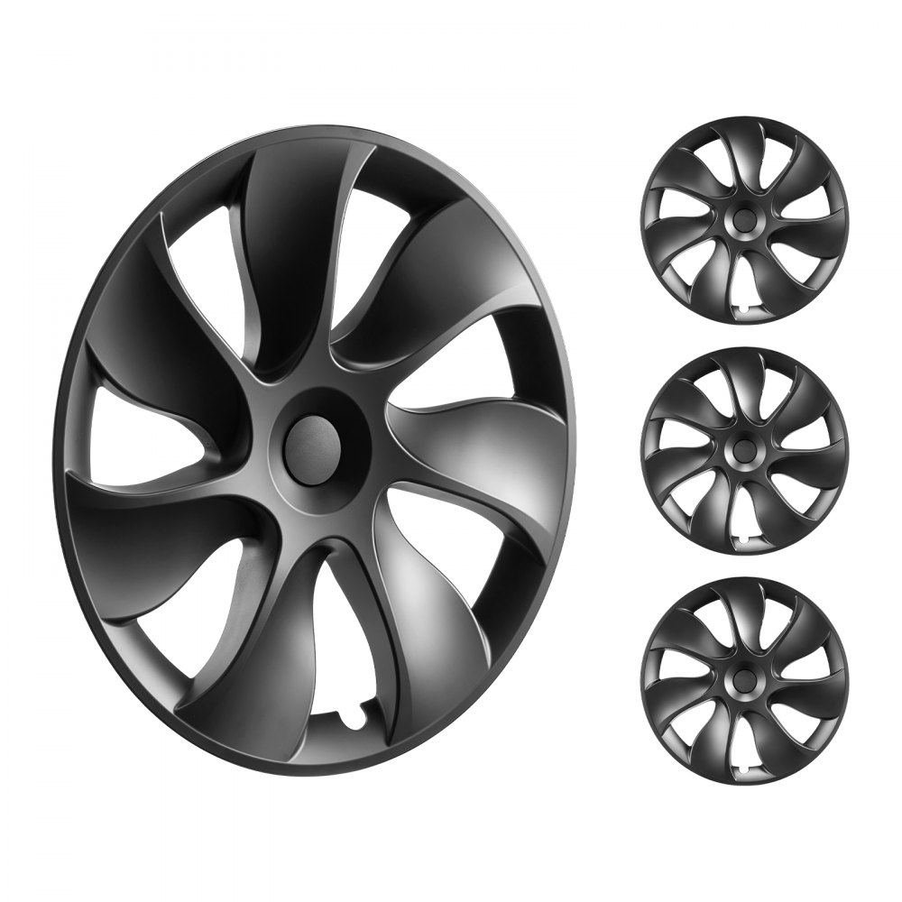 VEVOR 19" Wheel Rim Cover for 2021-2023 Model Y Hubcap with Valve Nozzle Hole